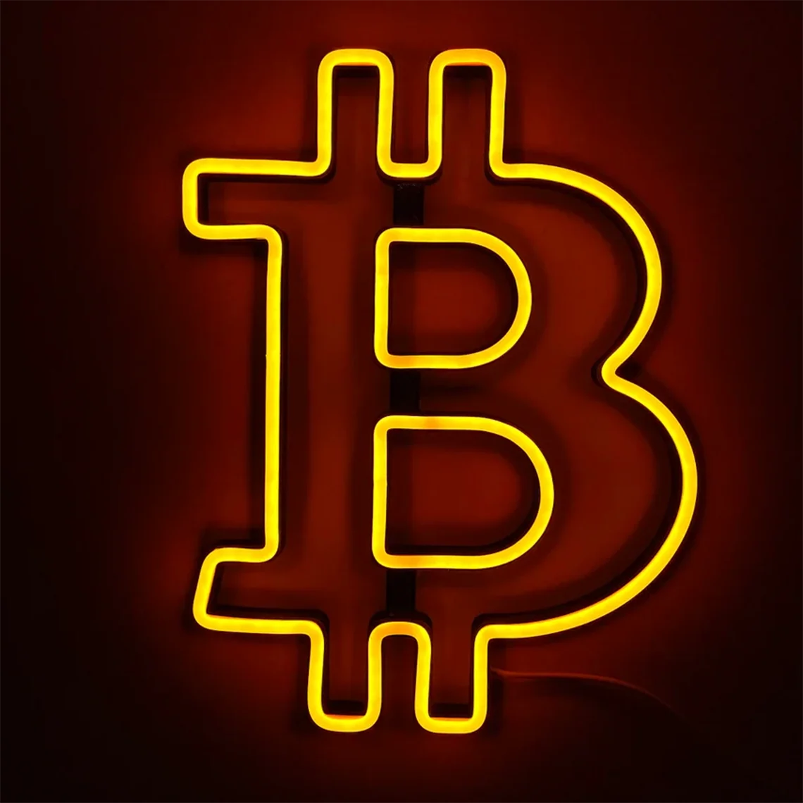 Bitcoin Neon Sign Bitcoin Trading Neon Sign Trading Wall Decor Crypto
