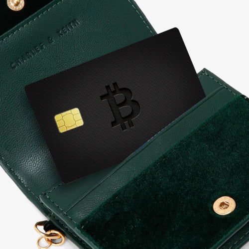 Bitcoin Logo Anime Cartoon Sticker Film Skin for Credit Card Debit