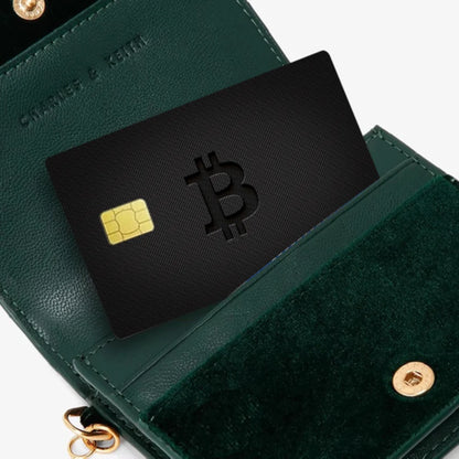 Bitcoin Logo Anime Cartoon Sticker Film Skin for Credit Card Debit