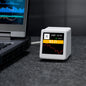 Bitcoin price display for smart desktop clock, supporting