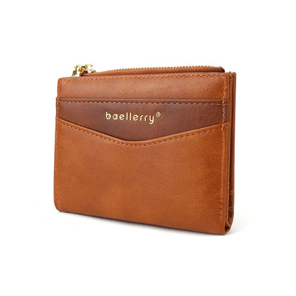 Men Vintage Coin Wallets Designer Luxury Short Small Purse Fashion