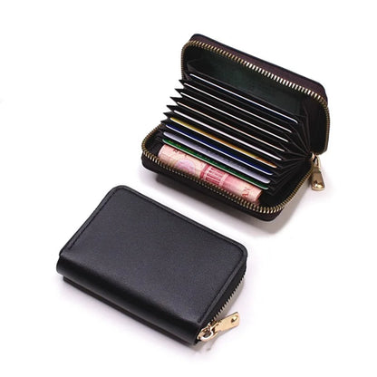 Business Card Holder Wallet Women/men Gray Bank/ID/Credit Card Holder