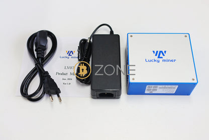 Bitcoin Lucky Miner LV07 1TH/S 26W SHA256 Algorithm Crypto Solo Asic