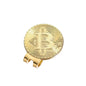 Hat Clip Ball Marker Bitcoin Shaped Magnetic Golf Mark Creative