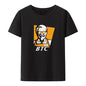 Funny Bitcoin Tshirt For Men Short Sleeve BTC Original Recipe
