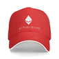 Ethereum Cryptocurrency Baseball Caps Women Men Adjustable Fashion