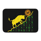 Custom Ripple XRP Front Door Mat Anti-Slip Indoor Absorbent Bitcoin