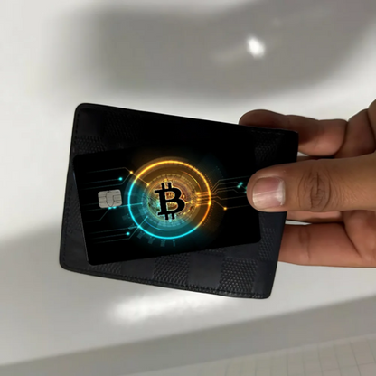 Bitcoin 100% Hot Sale Amine Credit Debit Bank Card Bus Card Film Skin