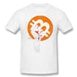 2025 Summer New Power Bitcoin T-Shirt Men's Short Sleeve Streetwear