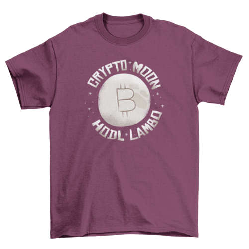 Crypto moon t-shirt