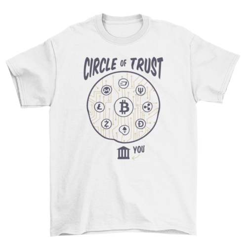 Cryptocurrency Lettering T-shirt