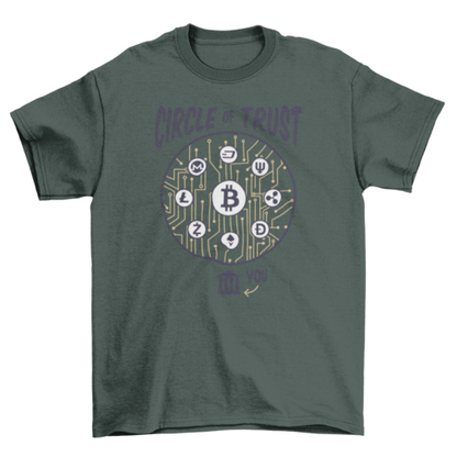 Cryptocurrency Lettering T-shirt