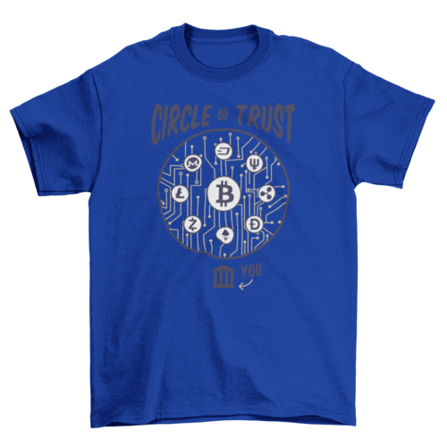 Cryptocurrency Lettering T-shirt