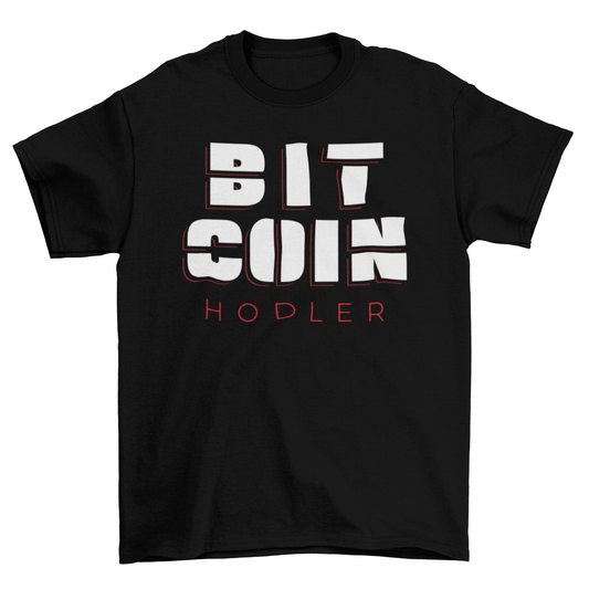 Bitcoin holder t-shirt design