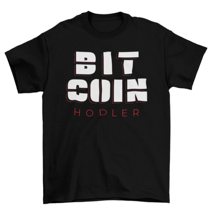 Bitcoin holder t-shirt design