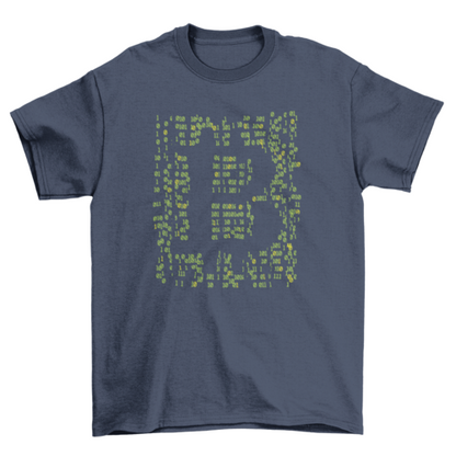 Coding bitcoin t-shirt