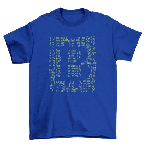 Coding bitcoin t-shirt