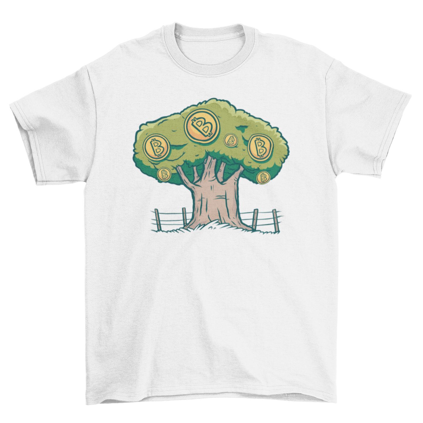 Bitcoin tree t-shirt