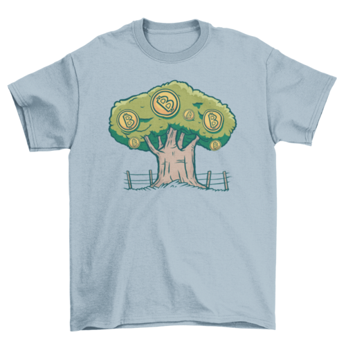 Bitcoin tree t-shirt