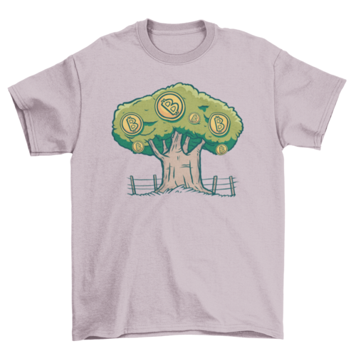 Bitcoin tree t-shirt