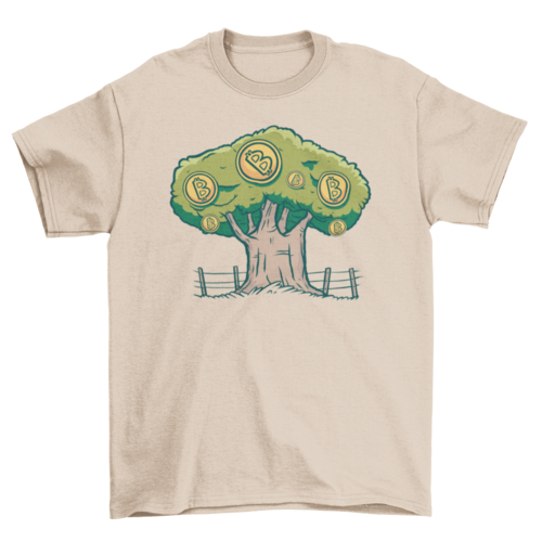Bitcoin tree t-shirt