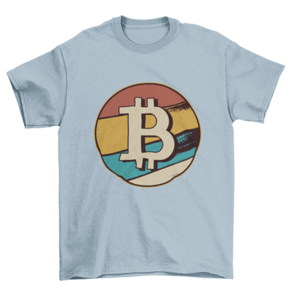 Bitcoin retro t-shirt