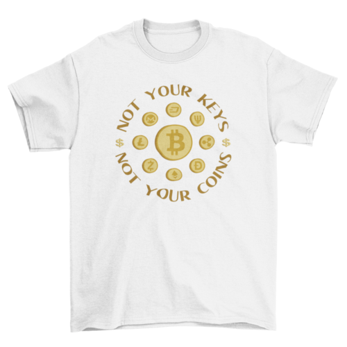 Crypto quote t-shirt