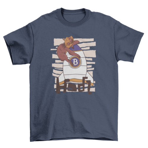 Bitcoin sloth t-shirt