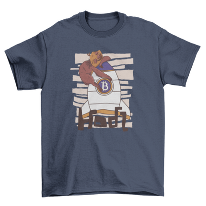 Bitcoin sloth t-shirt