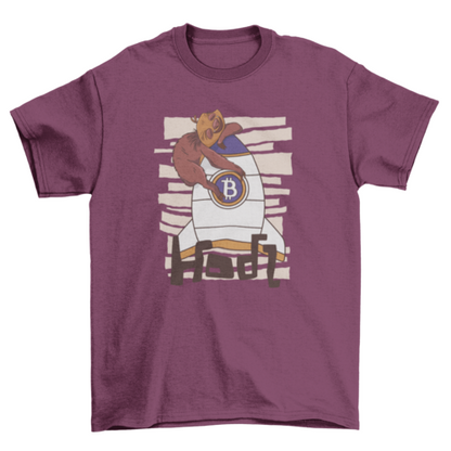 Bitcoin sloth t-shirt