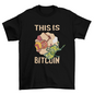 Spartan bitcoin quote t-shirt