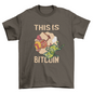 Spartan bitcoin quote t-shirt