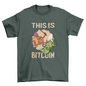 Spartan bitcoin quote t-shirt