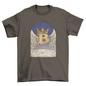 Angel bitcoin landing on the moon t-shirt design