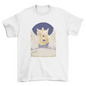 Angel bitcoin landing on the moon t-shirt design
