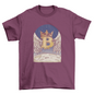 Angel bitcoin landing on the moon t-shirt design