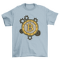 Bitcoin gears t-shirt design