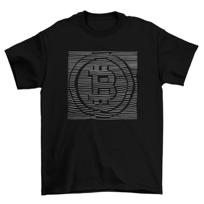 3d bitcoin t-shirt crypto currency financial cool tee