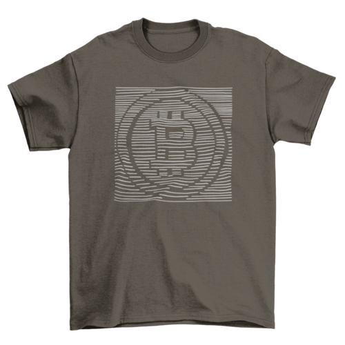 3d bitcoin t-shirt crypto currency financial cool tee