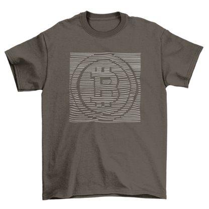 3d bitcoin t-shirt crypto currency financial cool tee