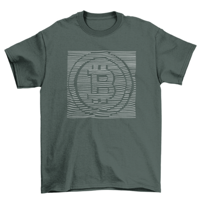 3d bitcoin t-shirt crypto currency financial cool tee