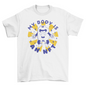 Bitcoin logo funny retro cartoon t-shirt