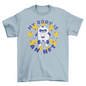 Bitcoin logo funny retro cartoon t-shirt