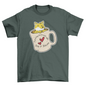Coffee Dog and Bitcoins t-shirt