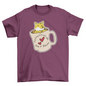 Coffee Dog and Bitcoins t-shirt