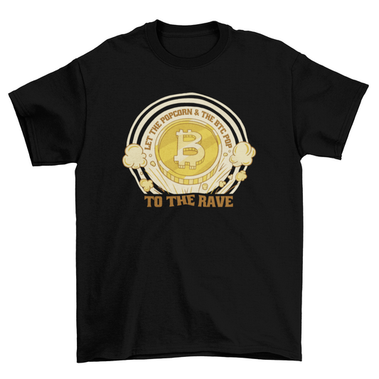 Cool Bitcoin pop t-shirt