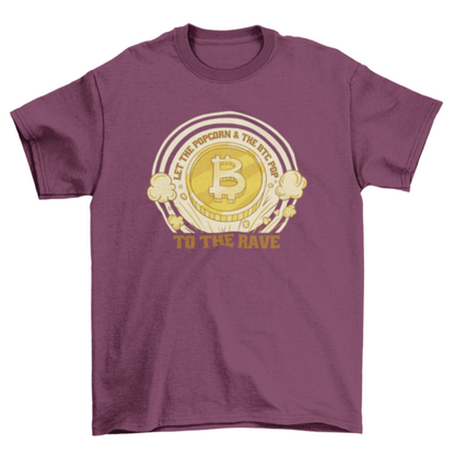 Cool Bitcoin pop t-shirt