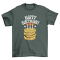 Bitcoin birthday cake t-shirt