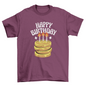 Bitcoin birthday cake t-shirt