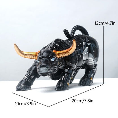 Vilead 20cm The Miami Bull Model Souvenir Statue Robot Sculpture